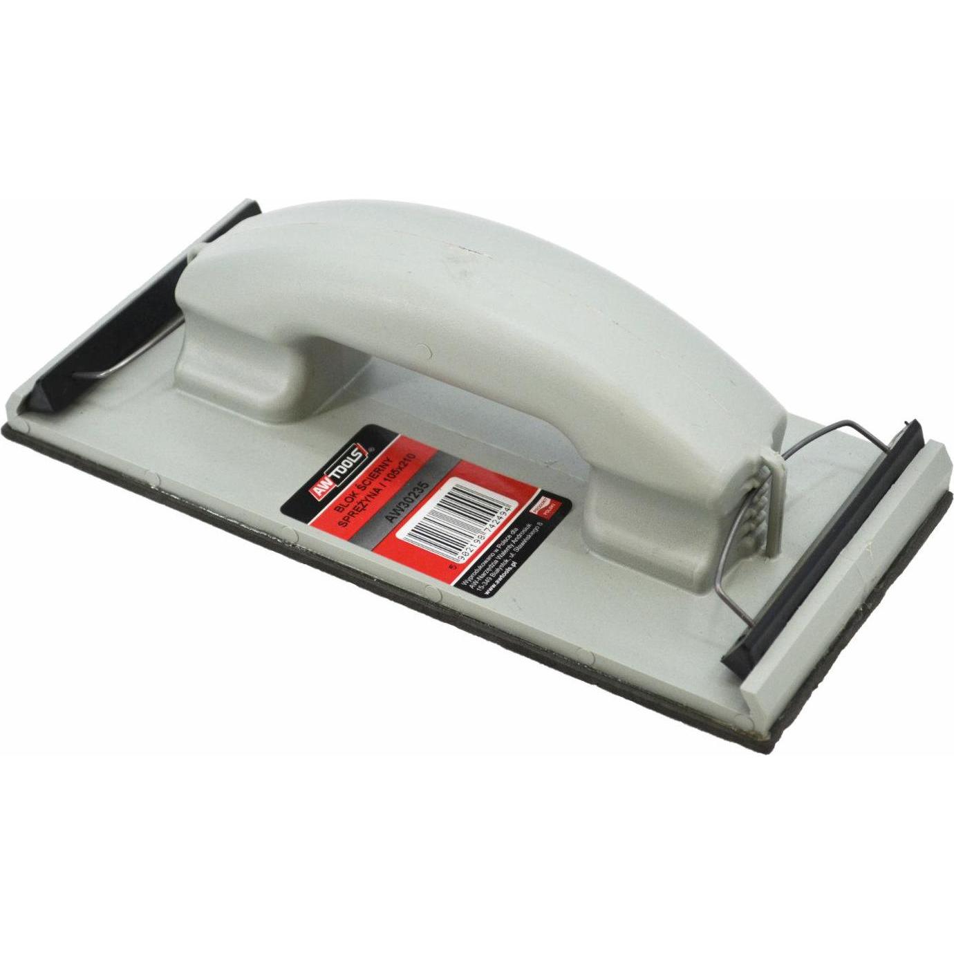 Awtools, Abrasivi, BLOK NA PAPIER ŚCIERNY SPRĘŻYNOWY 105 x 210mm