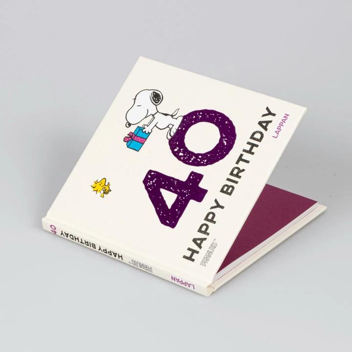 Immagine prodotto Peanuts Geschenkbuch: Happy Birthday zum 40. Geburtstag (Tedesco, Charles M. Schulz, 2024)