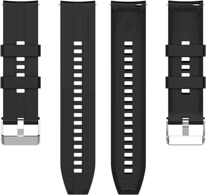 Produktbild König Design Sport Ersatz Armband für Huawei Watch GT 3 46 mm Silikon Band Loop Neu (Silikon)