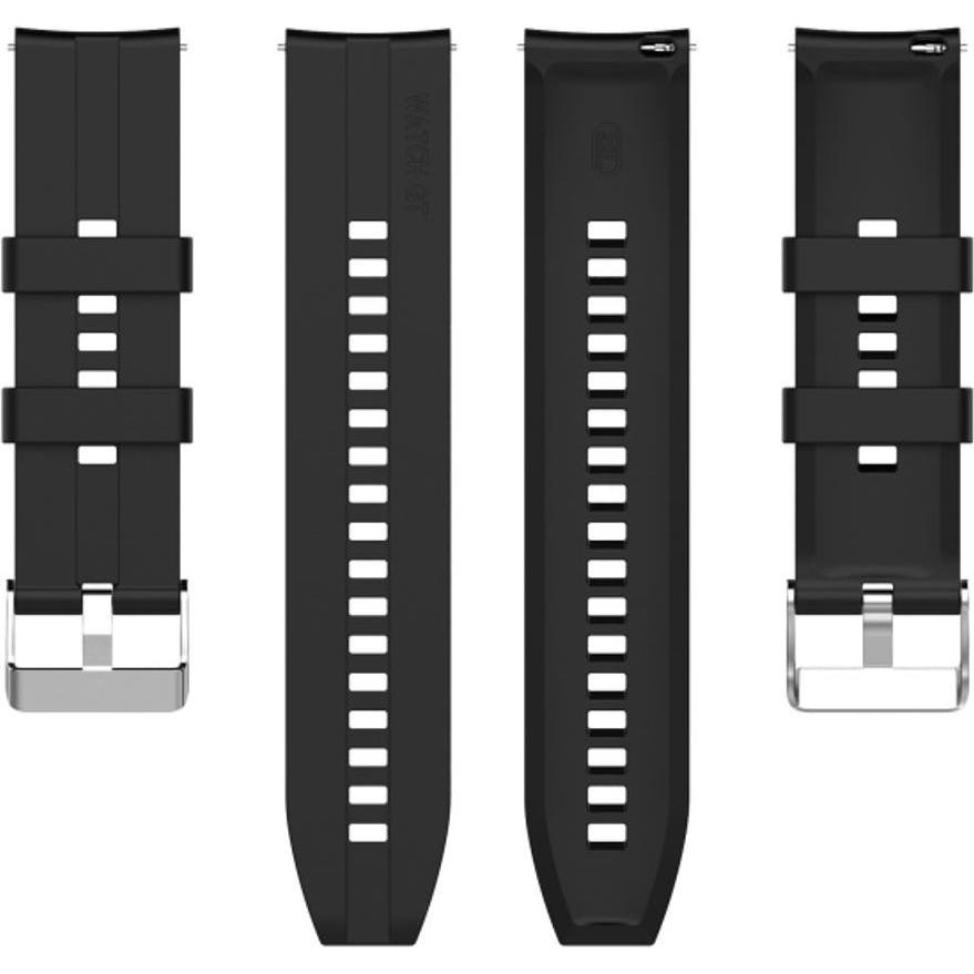 König Design Sport Ersatz Armband für Huawei Watch GT 3 46 mm Silikon Band Loop Neu (Silikon, Huawei Watch GT 3 (46 mm))...