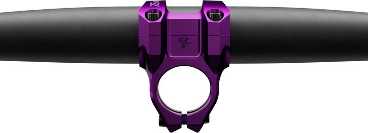 Actual product image Race Face Turbine Stem, 35.0mm, 32mm, 0°, purple (32 mm, 35 mm)