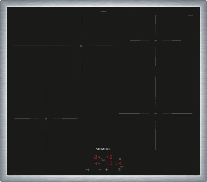 Produktbild Siemens Built-in cooker set, EI645CFB6E + HE578GBS4, Built-in cooker, Induction hob, PQ521IA03