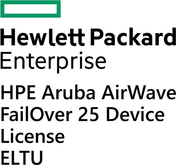 Produktbild HPE Aruba AirWave FailOvr 25 Dev Lic E-LTU (25 Geräte)