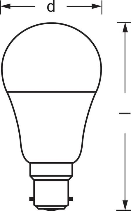 Produktbild Ledvance Smart+ Classic (B22d, 800 lm, 1x)
