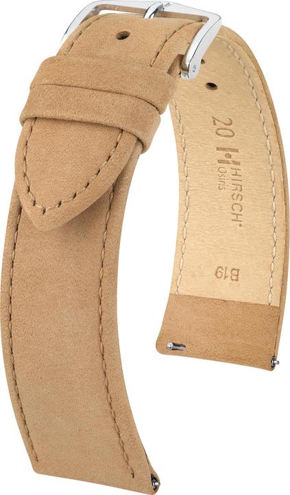 Image du produit Hirsch Osiris Nubuck (20 mm, Veau, Galaxy Watch 6, Galaxy Watch 6 Pro, Huawei Watch GT 3 Pro (43mm), Polar Unite, Garmin vívoactive 5, Garmin Forerunner 55, Galaxy watch 4 (40mm), Galaxy watch 4 (44mm), Galaxy Watch 5 (44mm), Galaxy Watch 5 Pro)