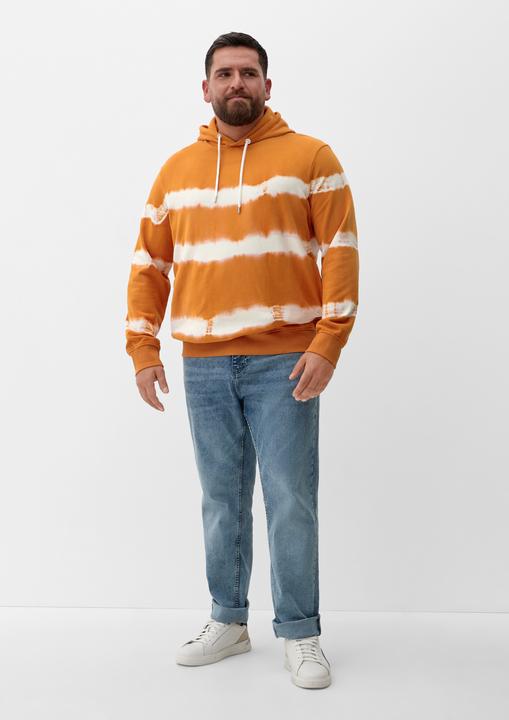 Produktbild s.Oliver Sweatshirt Hoodie mit Streifenmuster (XXL)
