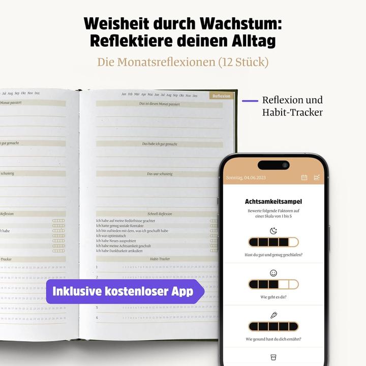 Immagine prodotto Diario dell'amore per se stessi e della gratitudine: Una buona giornata (A5, Righe, Copertina rigida)