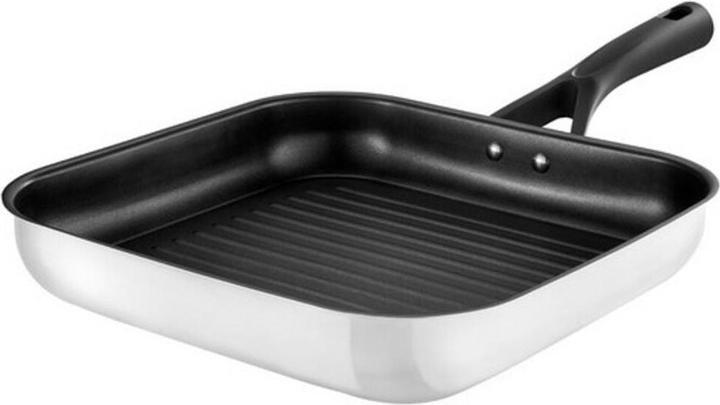 Actual product image Pyrex Expert Touch Grillpan - 28 cm - RVS (Grill pan, Stainless steel)
