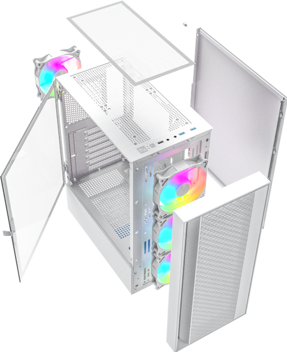 Produktbild Gembird Fornax 4000 (ATX, ITX, Mini-ATX)