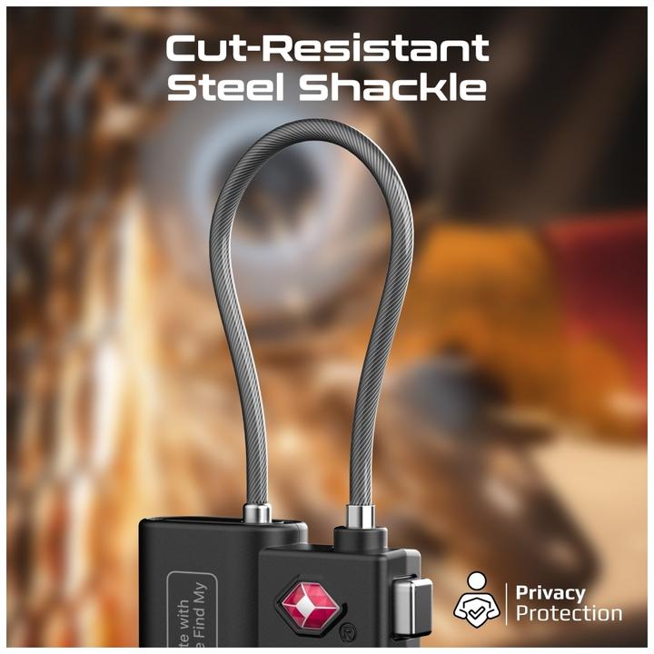 Actual product image ProMate TagLock luggage lock with tracker (iOS)