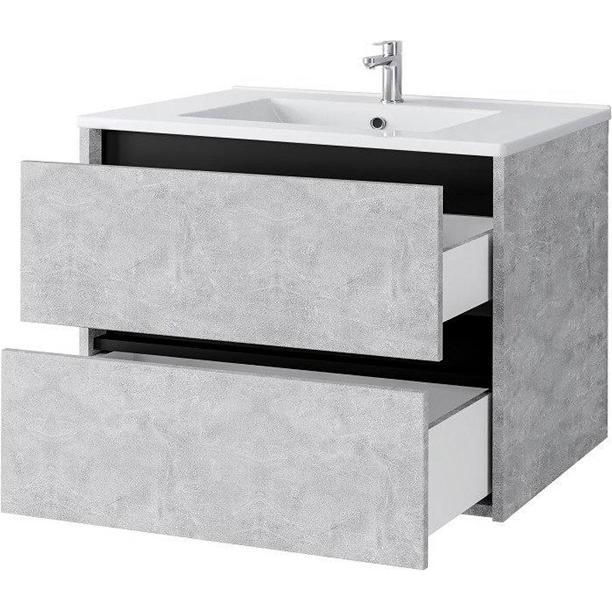 Thumbnail - Domoletti, Badezimmerschrank, Washbasin Cabinet Sa 70dl Concrete