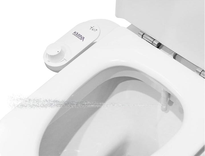 Produktbild Kmina Kaltwasser Bidet Aufsatz für Toilette