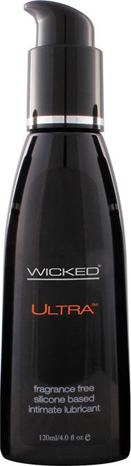 Wicked Sensual Care Wicked Ultra Unscent Silicone Lube 4oz (118 ml)