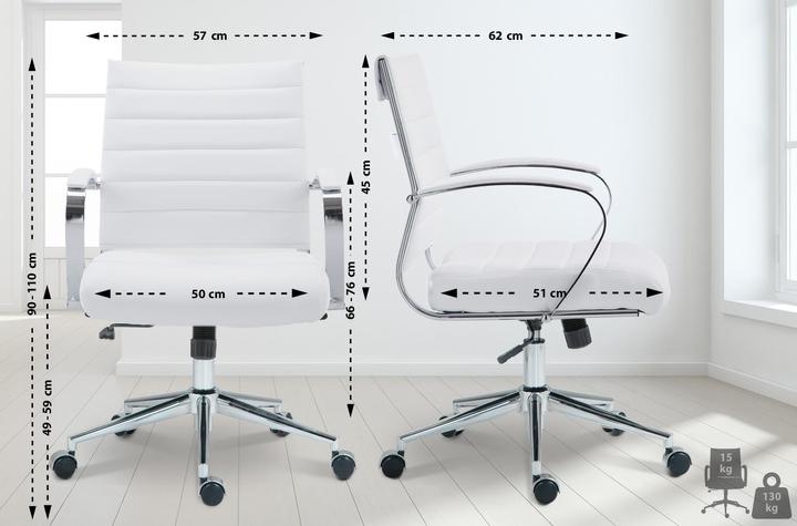Actual product image CLP Oakland office chair, height-adjustable and swivelling
