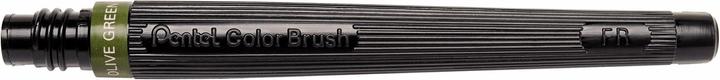 Actual product image Pentel Brush pen Color Brush (Refill unit, Olive green)