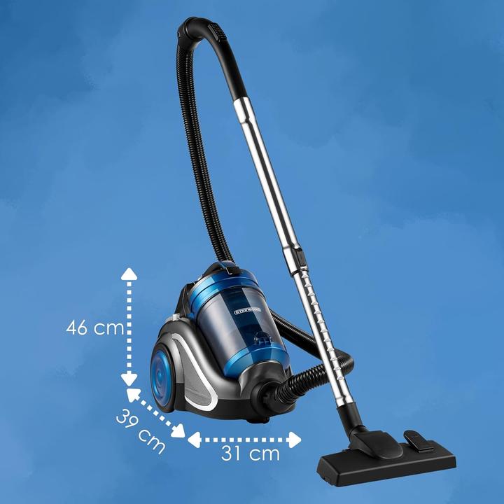 Produktbild Steinborg Beutelloser Staubsauger ZX-7000 mit HEPA-Filter und Zubehör