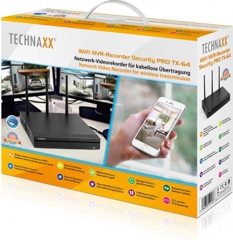 Produktbild Technaxx Kanal NetzwerkVideorecorder (Netzwerk Videorecorder (NVR))