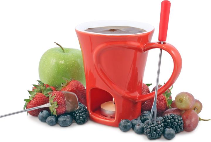 Immagine prodotto Swissmar Set per fonduta di cioccolato 4 pezzi (Fondue al cioccolato)