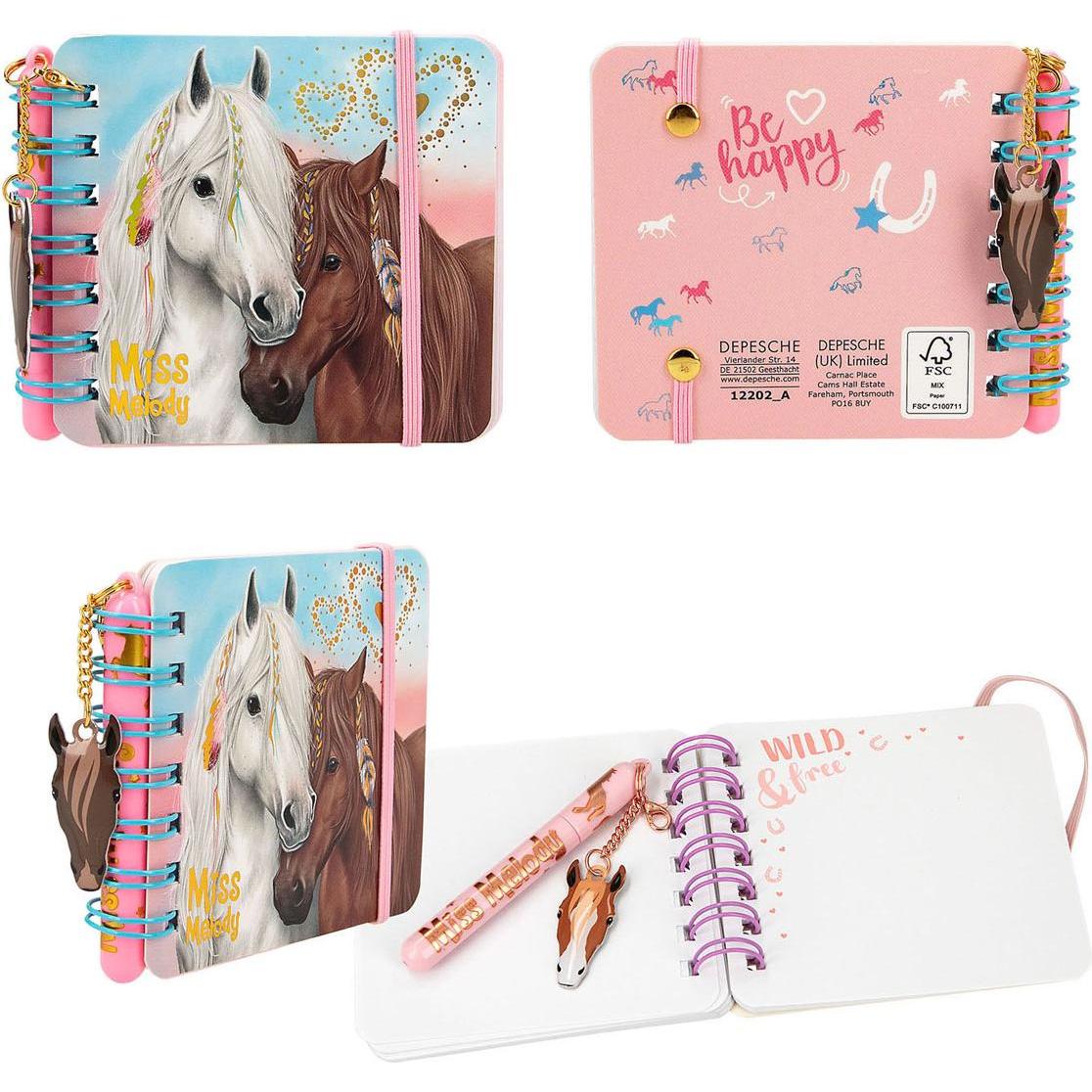 Depesche, Quaderni + Bloc notes, Miss Melody Notizbuch