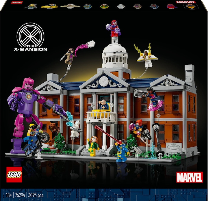 Image du produit LEGO X-Men: X-Mansion (76294, LEGO difficiles à trouver, LEGO Marvel)