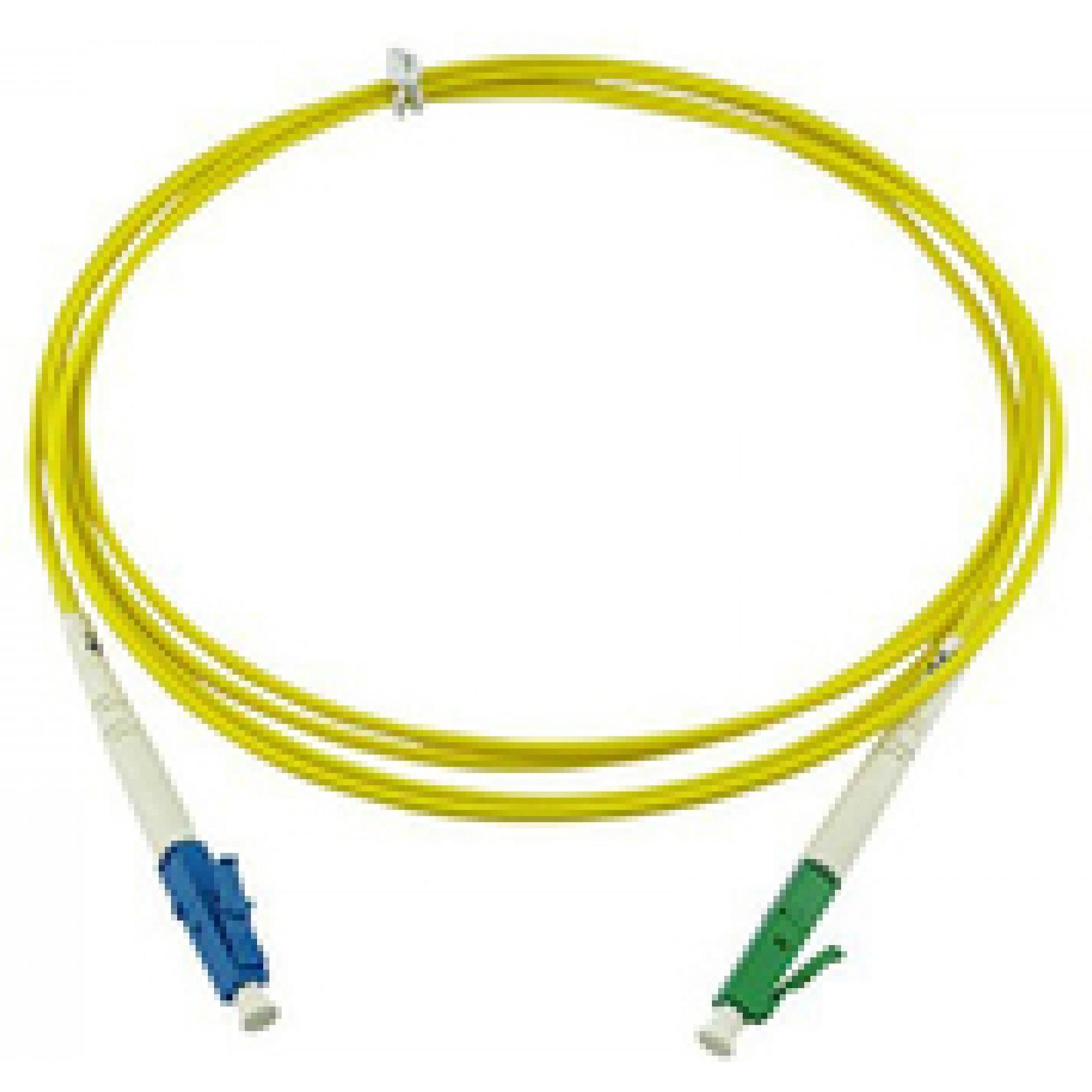 BlueOptics Simplex LWL Patchkabel LC-UPC/LC-APC Singlemode 0.5 Meter (0.50 m), Netzwerkkabel