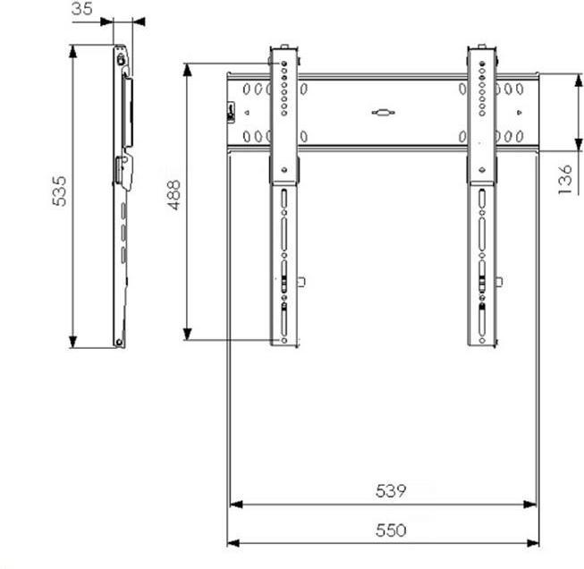 Produktbild Vogels PFW 6400 (Wand, 100 kg, 46" - 65")
