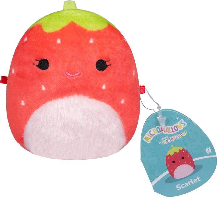 Actual product image Squishmallows Micromallows - 6 cm 6 Pack Plush S2 - Greer, Sloan, Emerald, Oz, Scarlet and Aldous (6 cm)