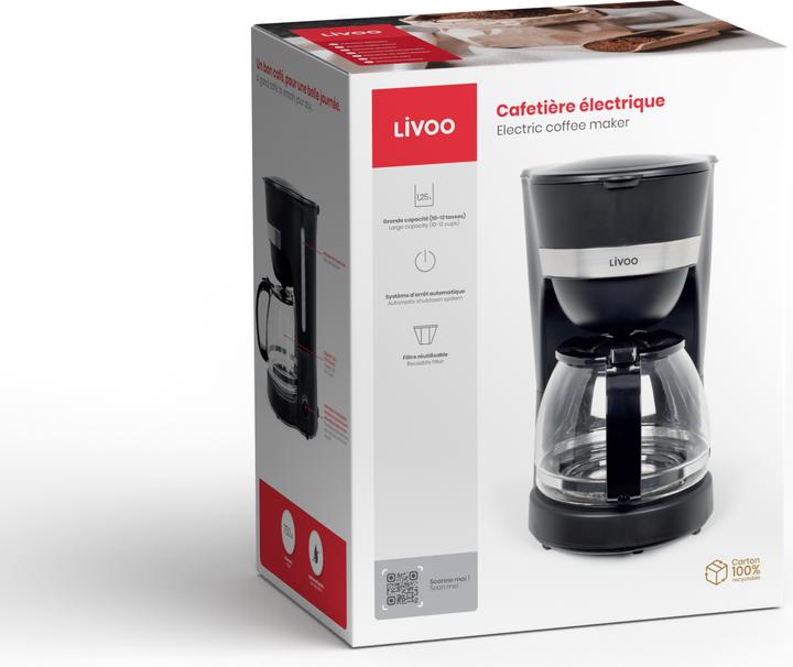 Actual product image Livoo Electric coffee maker