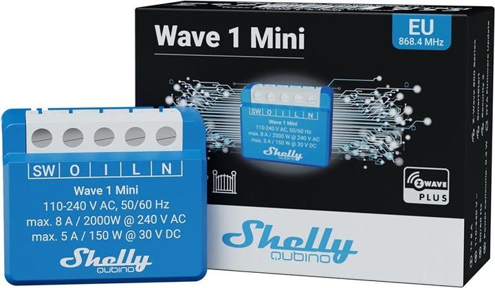Produktbild Shelly Wave 1 Mini EU LR (Schaltaktor)