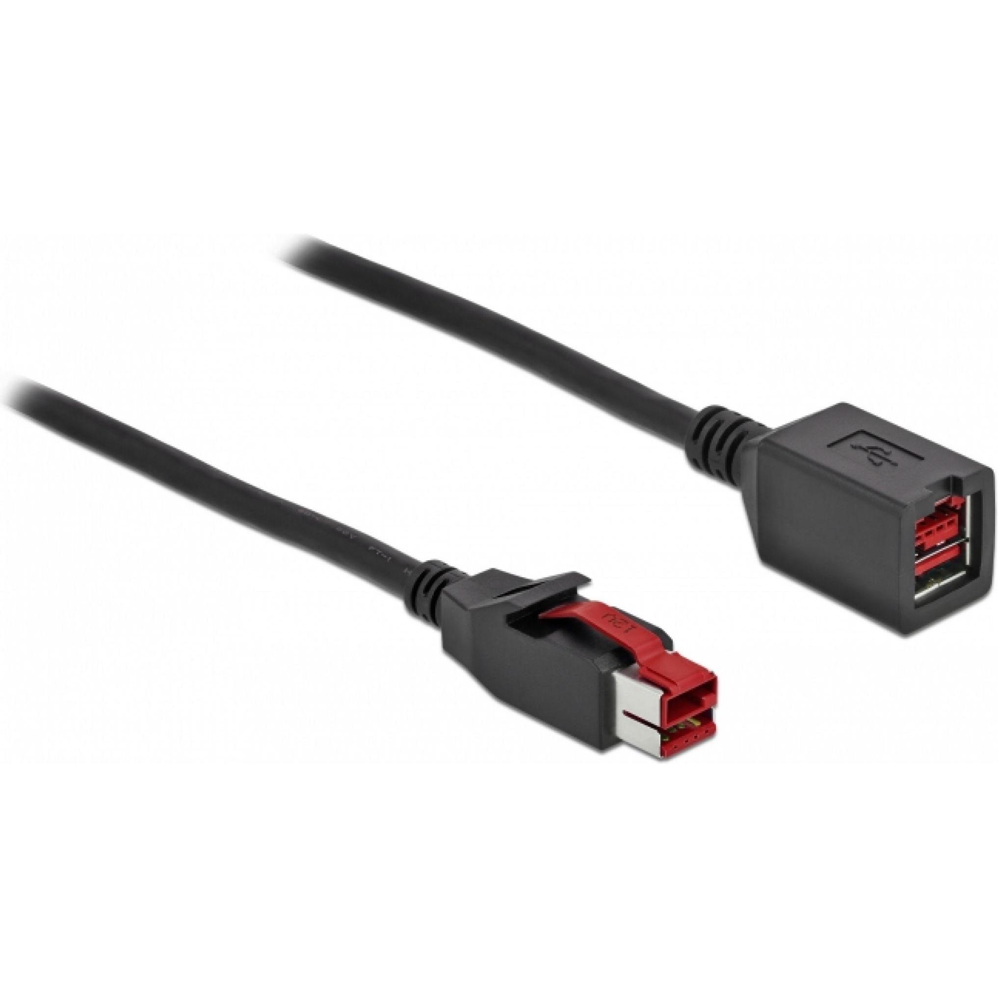 Delock, Verlängerungskabel, PoweredUSB extension cable (5 m)