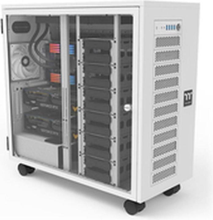 Immagine prodotto Thermaltake Tt AX700 TG Snow White (ATX, mATX, Mini-ITX, SSI CEB, SSI EEB, XL-ATX)