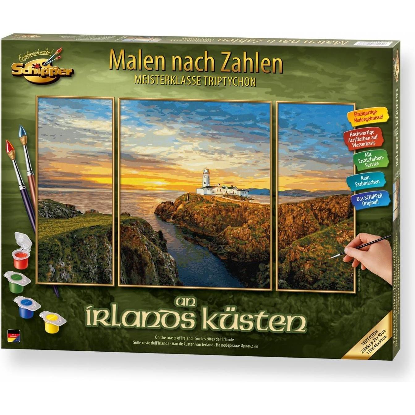 Schipper Multicolore Dipingere Per Numeri - Sulle Coste Dell'irlanda
