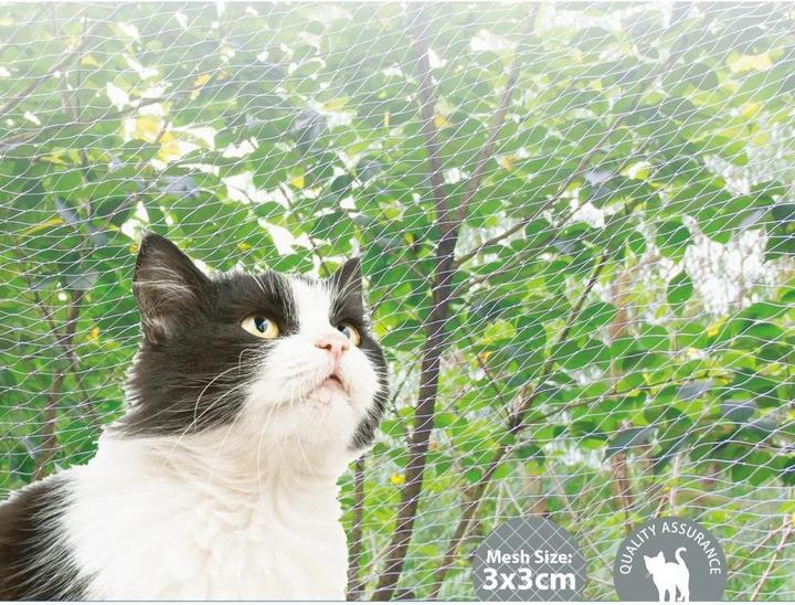 Actual product image All for Paws PAWISE balcony protection net