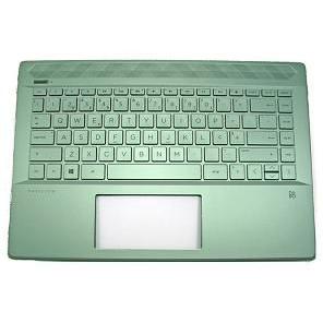 HP Top Cover W Kb Lmg Bl Uk, Notebook Ersatzteile, Grün
