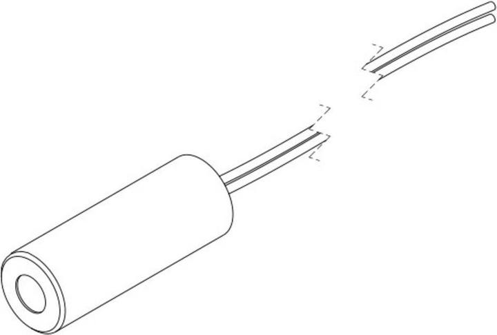 Actual product image Picotronic Laser module line red 5 mW LD650-5-3(12x32)45-F400 (Electronics kit)