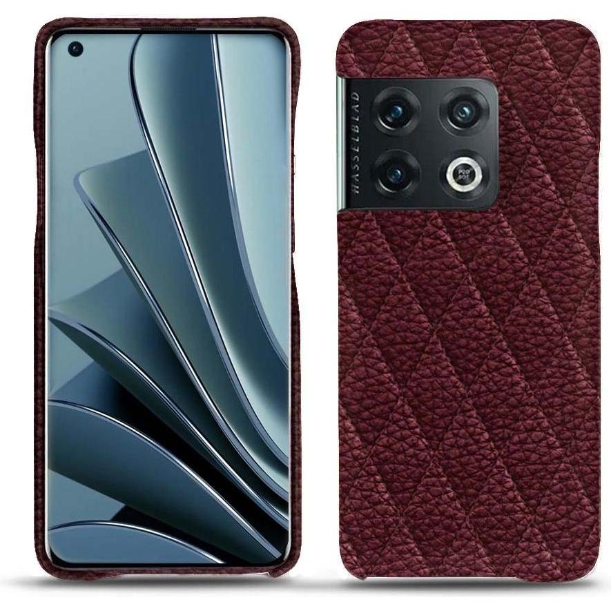 Noreve Lederschutzhülle (OnePlus 10 Pro), Smartphone Hülle, Violett