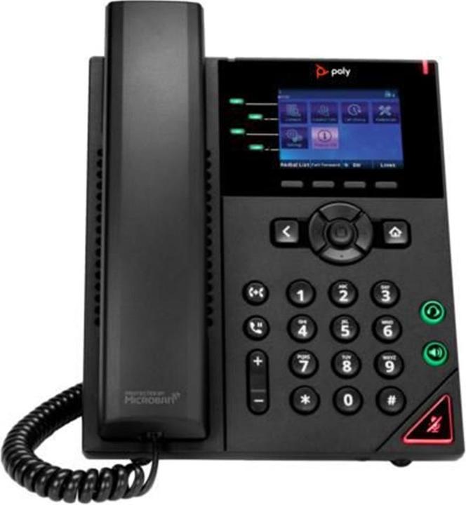 Actual product image HP VVX 250 4-Line IP Phone and
