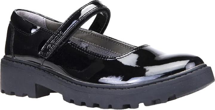 Geox J Casey G. P SchulUniformSchuhe Mädchen Leder (33.5)