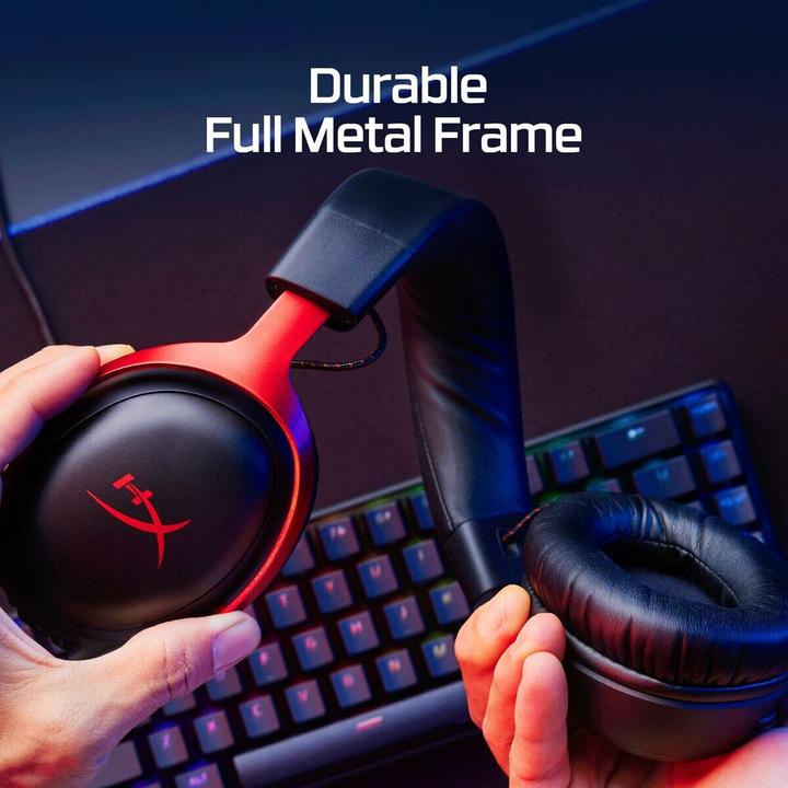 Produktbild HyperX Cloud III – Gaming-Headset (Weiss/Rosa) (Kabelgebunden)