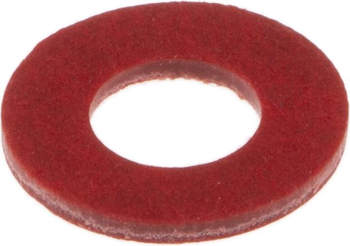 Actual product image RS PRO Fibre washers red M8 (M8)