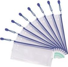 Immagine prodotto Tarifold Tasca con cerniera, DIN lungo, PVC, blu (DL)