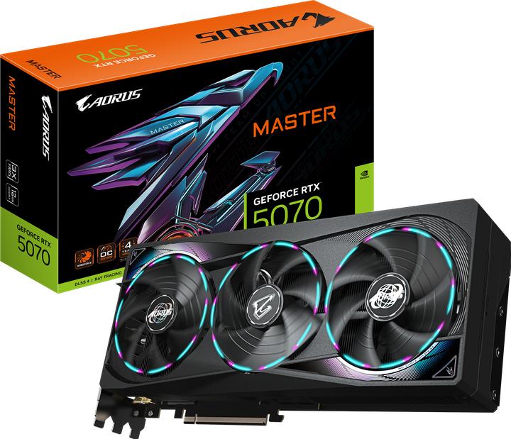 Produktbild Gigabyte AORUS GeForce RTX 5070 Master (12 GB)