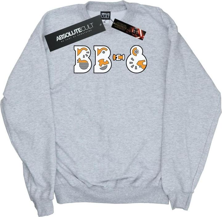 Immagine prodotto Star Wars The Rise Of Skywalker BB-8 Text Logo Felpa Uomo (4XL)