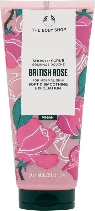 Body Shop British Rose Shower Scrub (200 ml)