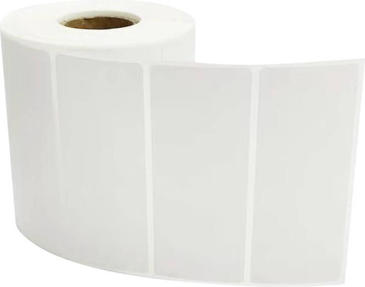Actual product image Renkforce Labels roll 75 x 30 mm direct thermal paper white 800 pcs. strong adhesive