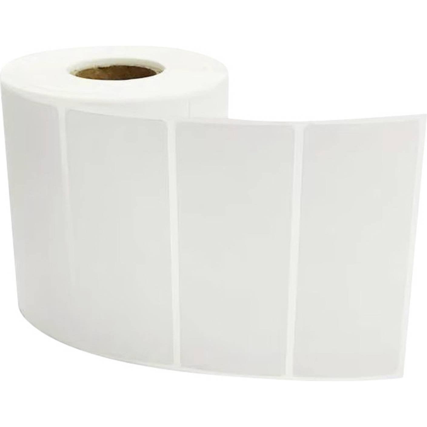 Thumbnail - Renkforce, Etiketten, Etiketten Rolle 75 x 30 mm Thermodirekt Papier Weiss 800 St. Stark haft