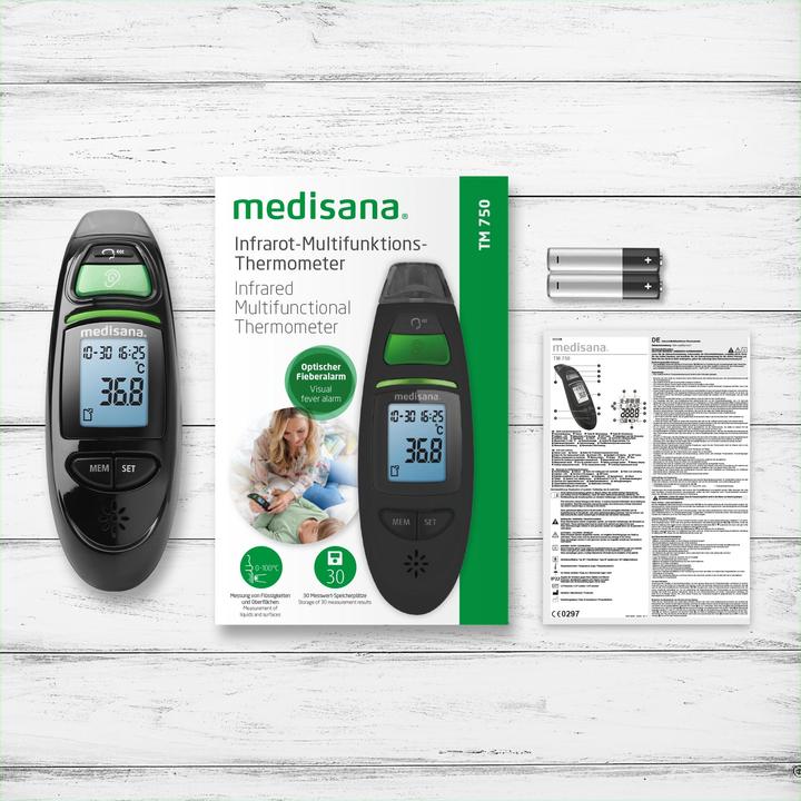 Actual product image Medisana TM750 (Ear, Forehead)