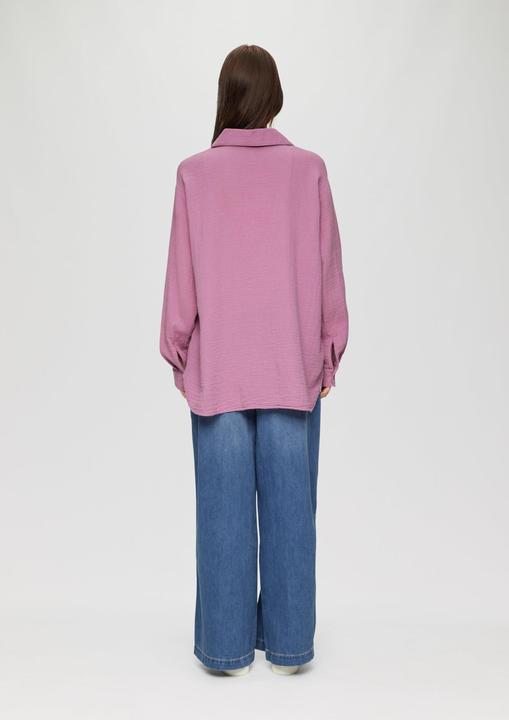 Immagine prodotto s.Oliver Bluse Oversized-Hemdbluse aus Musselin (40)