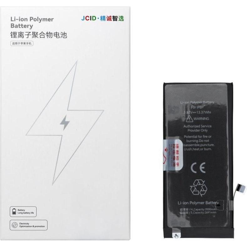 NoName Battery JCID JCID Battery for iPhone 8 Plus 3500 mAh (high capacity), Batteria smartphone