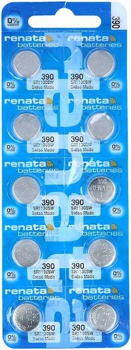 Produktbild Renata Knopfzellen-Batterie, Silberoxid, SR54, 1.55V, 60mAh (1 Stk., SR54, 60 mAh)